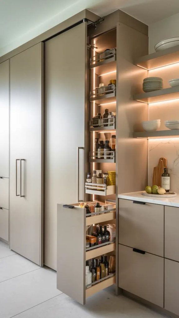 Kitchen smart storage