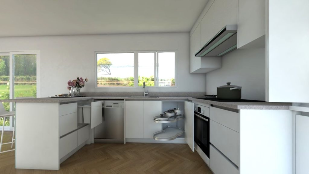 Kitchen corner storage