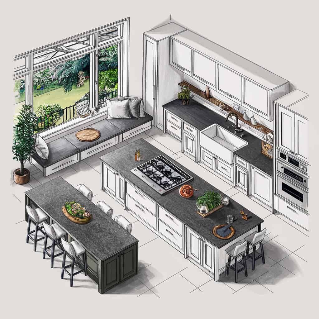 Kitchen layout